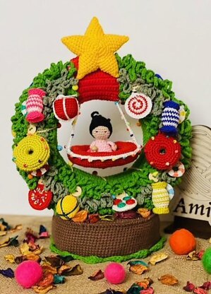 Amigurumi Christmas sweetness tree