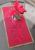 Poinsettia Table Runner