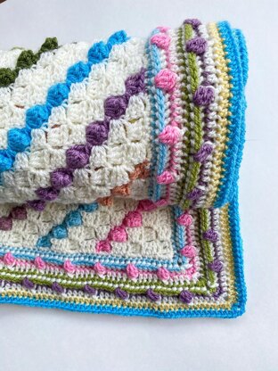 Birthday Sorbet Baby Blanket