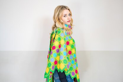 Whimsical Garden Shawl