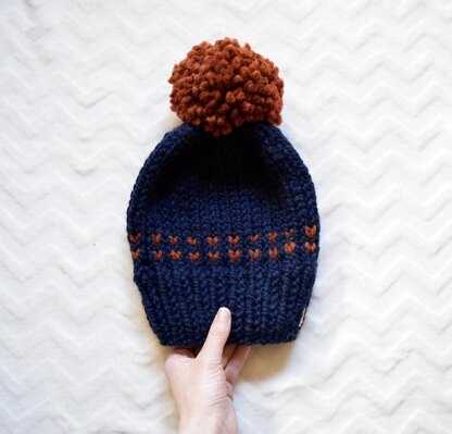 Harlee Knitted Fair Isle Hat