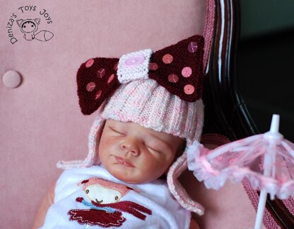New Born Girl Baby Peruke Hat