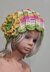 Vintage Look Flower Girl Hat