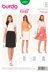 Burda Style Skirts Sewing Pattern B6937 - Paper Pattern, Size 6-28 (32-54)