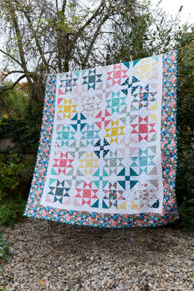 Liberty Merchant Bright's Quilt from the Emporium Collection -  Downloadable PDF