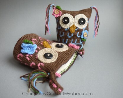 Owl Toy or Bag Crochet Pattern