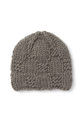 Hat in Textured Pattern in Schachenmayr Highland Alpaca - S9364B