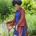 948 Cinnamon - Shawl Knitting Pattern for Women in Valley Yarns Hatfield