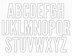 My Favorite Things Die-namics Die - Impact Alphabet