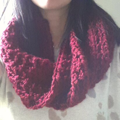 Twisty Loop Crochet Infinity Scarf