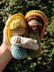 Mini Nativity Scene Christmas Dolls Mary Joseph Baby Jesus Creche Krippe crochet amigurumi