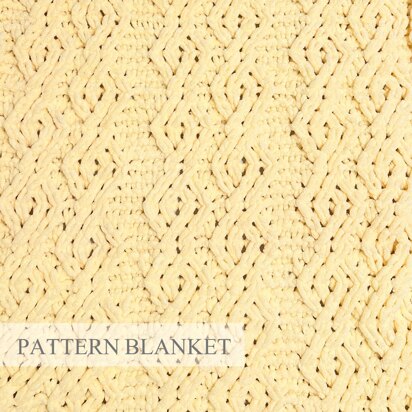 Double Rhoms Blanket Pattern