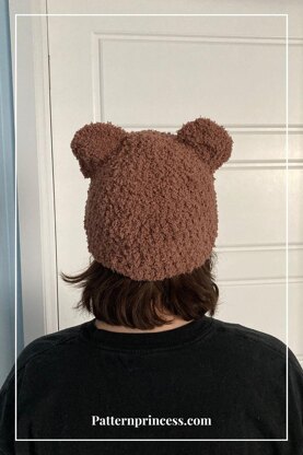 Fluffy Baby Bear Beanie