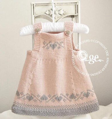 Luv U Forever Pinafore Dress - P090