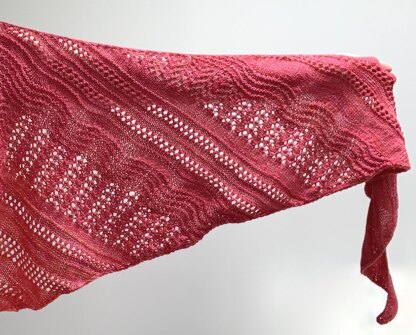 Coral Cove Shawl