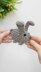 Crochet rabbit pattern, beginner crochet amigurumi bunny