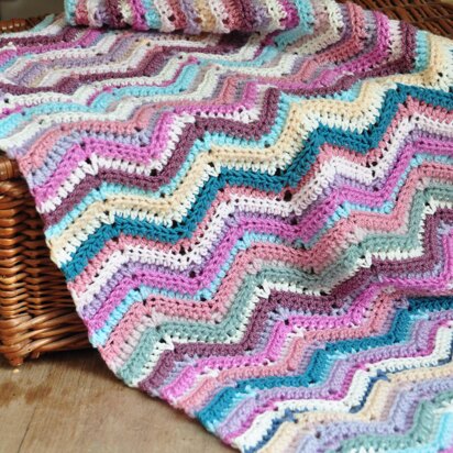 Ripple Stitch Blanket