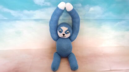 Sapphire the Sloth Knitting Pattern