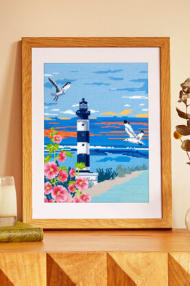 DMC Lighthouse Tapestry Canvas - 30 x 40cm