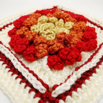 Chrysanthemum Granny Square