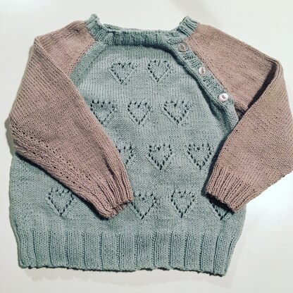 Love heart jumper