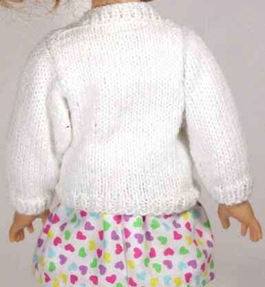 Ballet Sweater - 14.5" Dolls