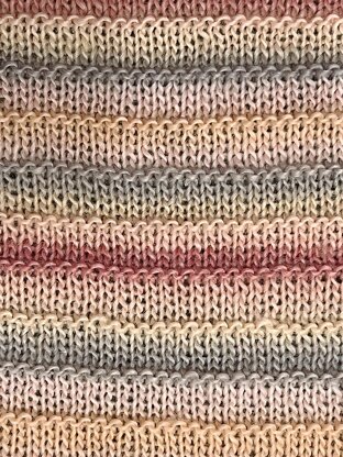 Easy Knit Triangle Shawl