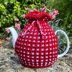Basket Ribbed 4 Cup Teapot Cosy Knitting Pattern