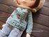 Cherries Sweater for 1/6 scale doll