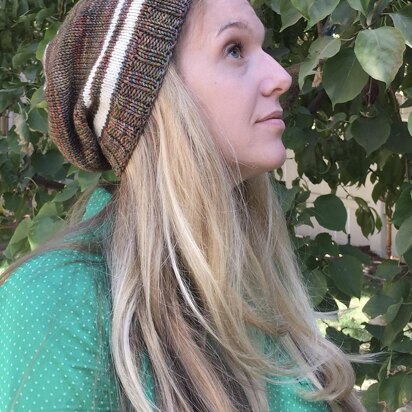 Beanie with Stripes Tutorial