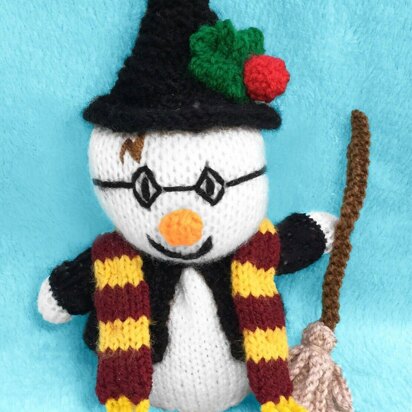 Harry Potter Christmas Snowman orange cover / toy