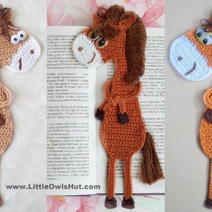 025 Horse bookmark Ravelry