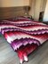 Queen Bargello Wave Bedspread