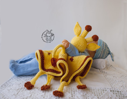 Giraffe Baby Blanket #6