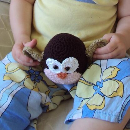 Crochetbury Baby Morepork Owl