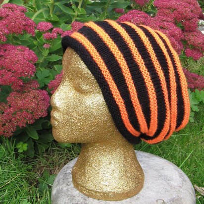 Stripey Doubleknit Slouch