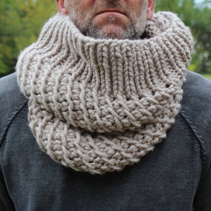 Men's Double Chunky Cowl