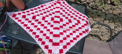 Granny Diamond Blanket