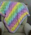 EASY BEGINNER'S Basket Weave Baby Blanket