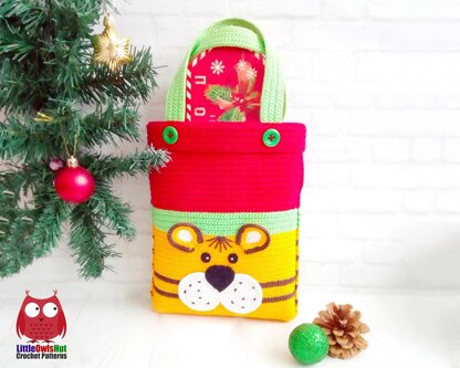 314 Tiger small Bag for presents
