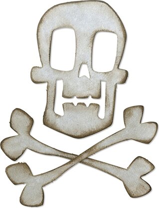 アルバム・スクラップ Sizzix Bigz Die Planks by Tim Holtz Sizzix Bigz Die By Tim Holtz - Skull & Crossbones | LoveCrafts