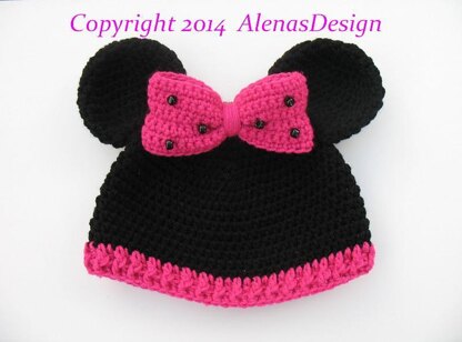 Child's Minnie Mouse Hat