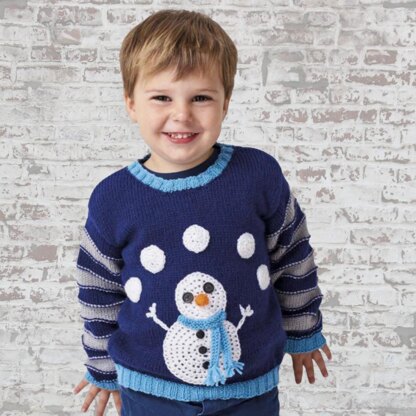 Juggling Snowman Sweater