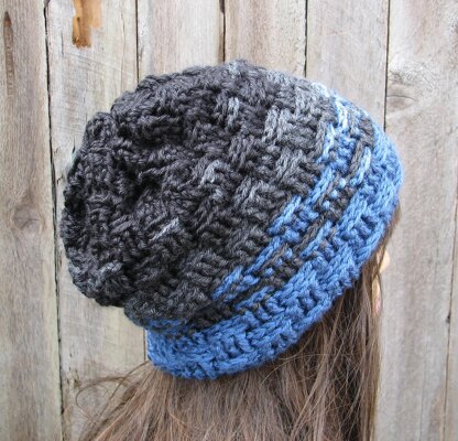 Crochet men's hat