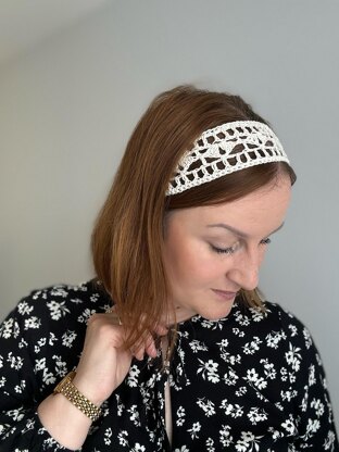 Rose Lace Headband