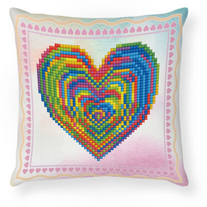 Diamond Dotz Mini Pillow - Love Rest Diamond Painting Kit