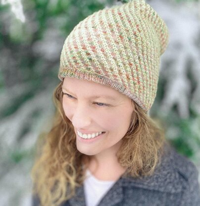 Two Skein Twist Hat