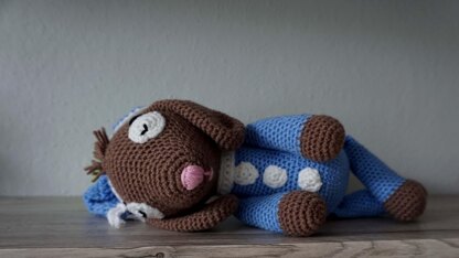 Amigurumi Häkelanleitung Schlafhase Sammy