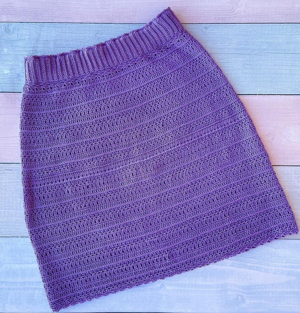 Star knitted clearance skirt