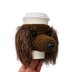 Dachshund Brown Long Hair Cup Cozy